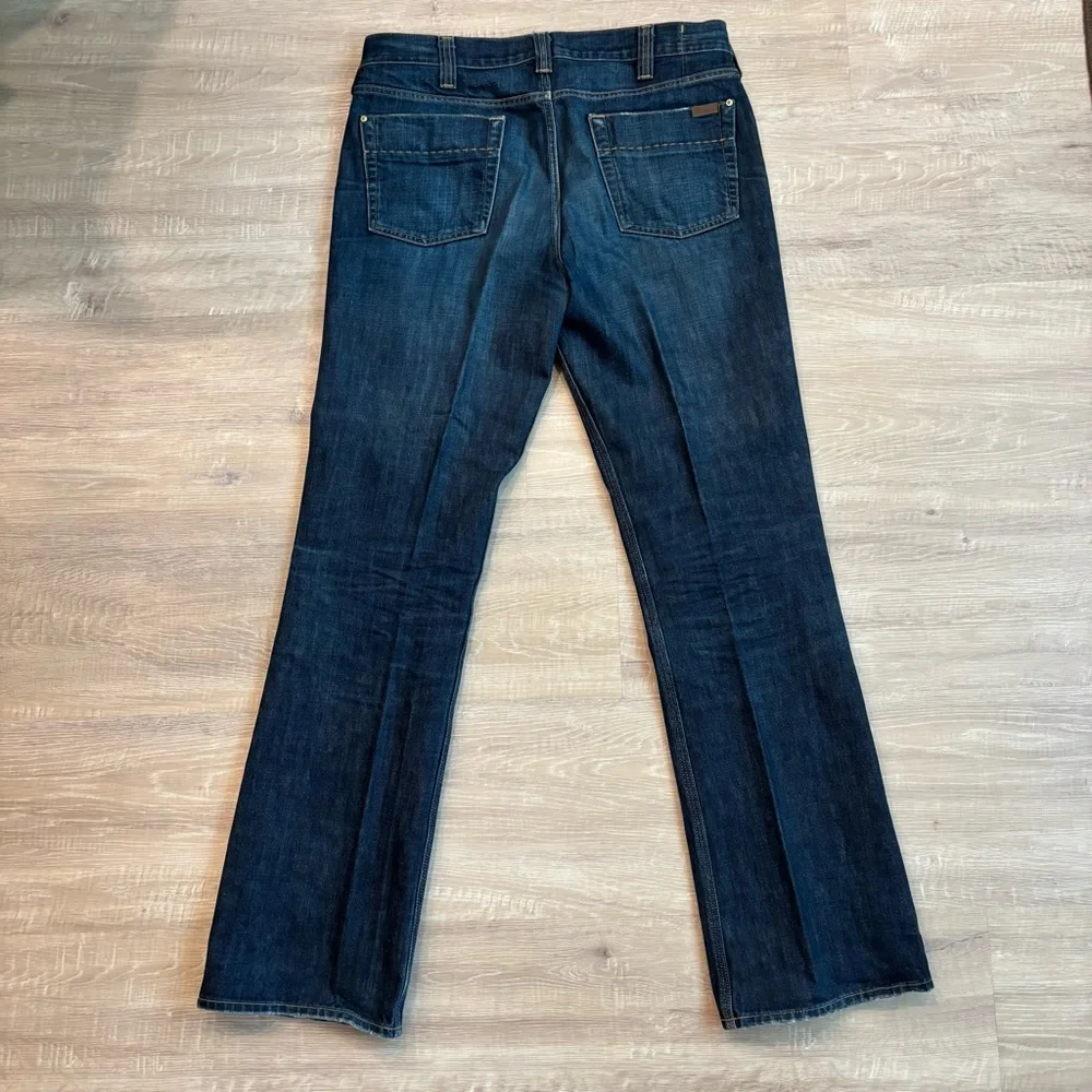 Carhartt B310DRT Jeans Men’s 36x36 Relaxed Fit Dark Wash Bootcut Work Pants Tall - Picture 4 of 10